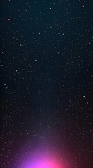 Fototapeta premium Abstract Night Sky Background Illustration