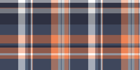 Industrial plaid background pattern, rug fabric vector textile. Marketing seamless tartan texture check in red and blue colors.