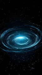 Abstract 3D Galaxy Background