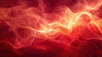 Fiery abstract energy wave background