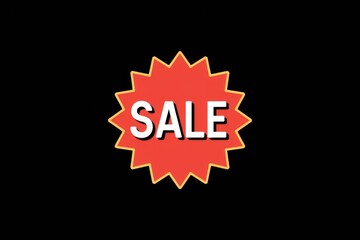 A red starburst graphic announces a sale with bold white lettering.