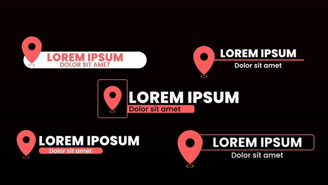 Modern Universal Pop Up Location Bundle