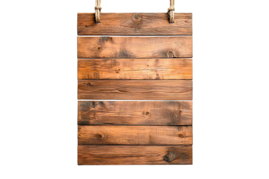 A rustic wooden sign with a weathered finish, perfect for various branding, signage, or decorative purposes in both indoor and outdoor settings.