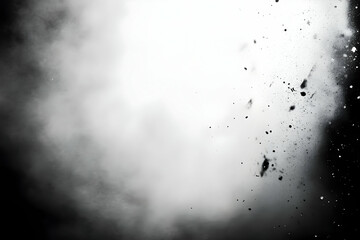 Abstract Black and White Background