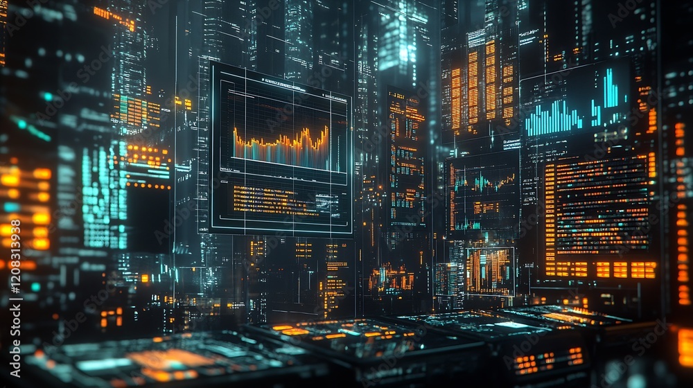 Poster Innovative Digital Finance Interface with Advanced Data Analytics : Generative AI