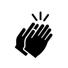 Clapping Icon. Applause icon vector