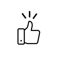 Thumbs Up Icon. Like Icon