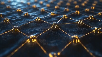 Evolving Machine Learning Algorithms Grid - Conceptual Representation of AI Technology Advancements