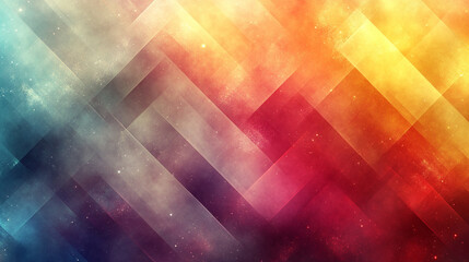 A minimalist geometric pattern of pastel-colored shapes creating a harmonious and modern design with bright tones, offering a blurred background with empty space for captions or text placement.

