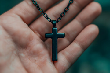 Dark Cross Pendant Photo