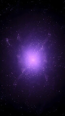 Obraz premium Purple Nebula Abstract Background