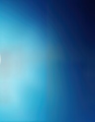 Obraz premium Abstract gradient blue background. Smooth transition from light blue to dark blue. Modern design. Suitable for wallpaper website banner. Blurred effect creates soft look. Perfect template for digital