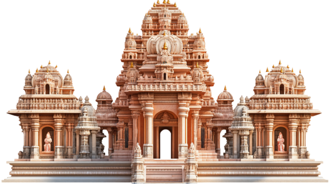 Magnificent indian temple architecture
