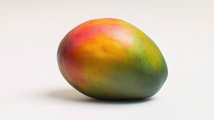 Fototapeta premium Fresh Mango Isolated on White Background for Culinary Use