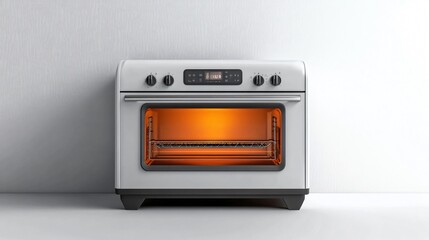 Fototapeta premium Versatile Electric Toaster Oven: A Must-Have Kitchen Appliance for Efficient Cooking
