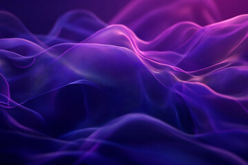 Fototapeta premium Futuristic Neon Waves with Glowing Abstract Curves, Vibrant Colors, and Digital Art Aesthetics for Modern Design and Dynamic Light Patterns