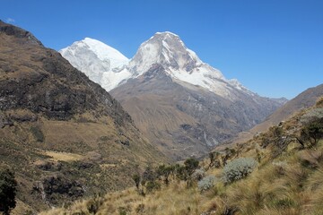 Trail to Lagoon 69 at Huascaran National Park, Ancash, Peru.