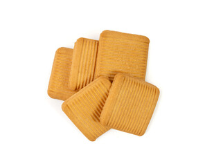 Italian Square Cookies, Novellini Biscuits, Rectangular Pastry Cracker, Wheat Bakery Dessert, Novellino