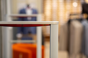 A state-of-the-art scanner entrance gate designed to prevent theft in clothing stores