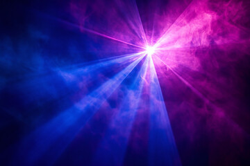 Fototapeta premium Futuristic Neon Waves with Glowing Abstract Curves, Vibrant Colors, and Digital Art Aesthetics for Modern Design and Dynamic Light Patterns