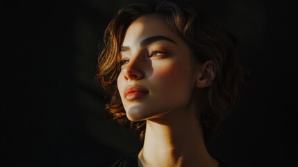 Fototapeta premium Personal Showcase Website Landing Page Image with Videos, Acting and Photography