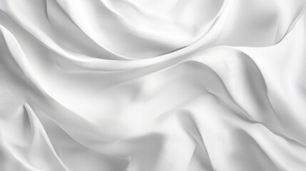 Obraz premium Crumpled White Paper Texture for Crafting and Scrapbooking