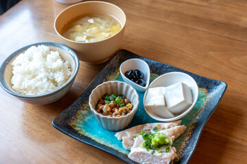 美味しそうな和風朝食