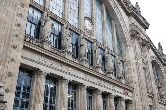 Gare du Nord &agrave; Paris
