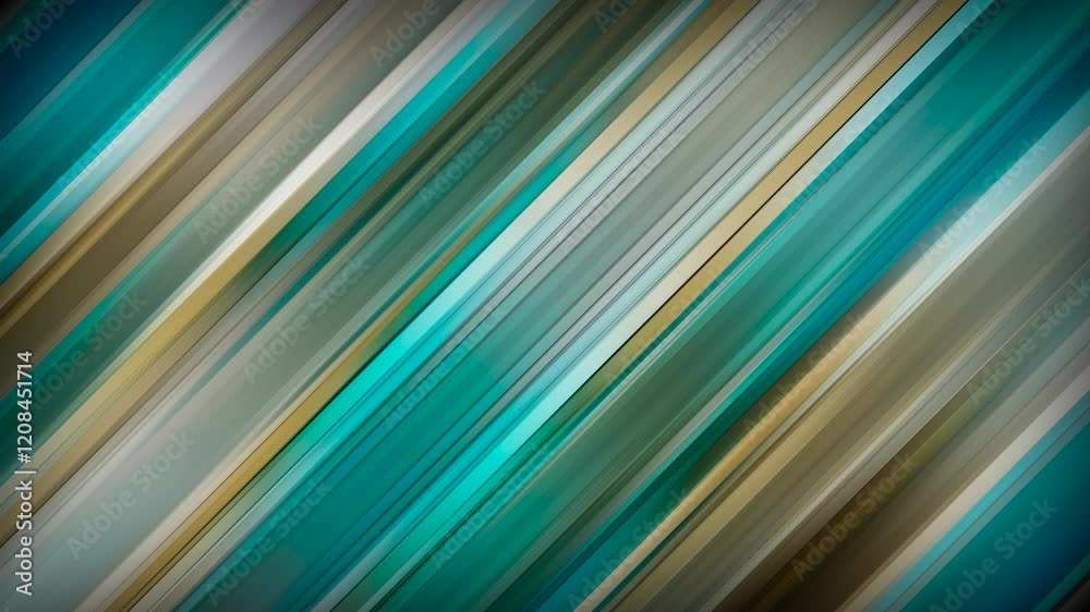 Wall mural colorful animated blurred lines, abstract background animation, 4k seamless loop