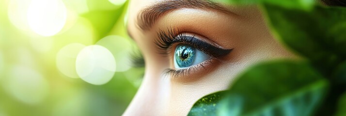 Promotional flyer design showcasing nature-inspired themes for wellness events