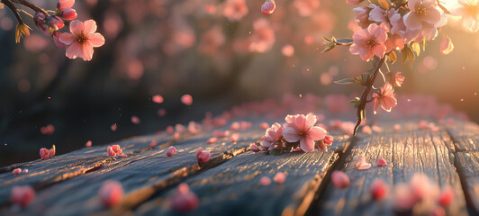 beautiful spring flowers in the garden