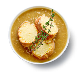 bowl of french onion soup