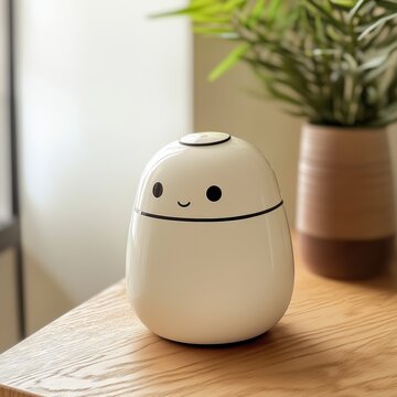 It is about 15-20cm long, 8-10cm high, 5-8cm wide,tidy, with a small top-loading nozzle, real, home robot style&iuml;&frac14;&OElig;clean 