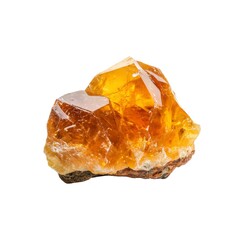 Citrine isolated on white