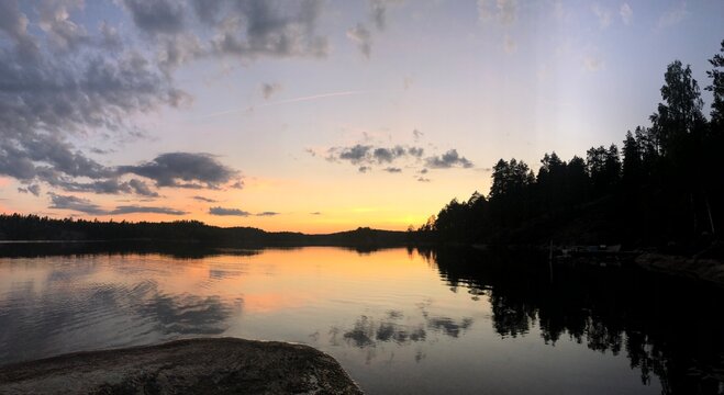 Summer at lake