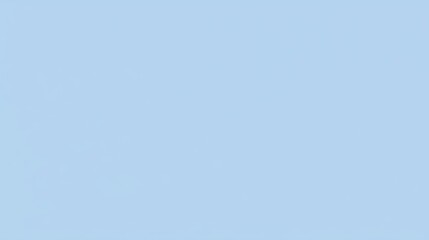 Soft, solid light blue pastel background provides a calming and minimalist backdrop, perfect for various design projects seeking a tranquil and airy aesthetic