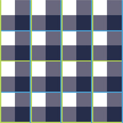 Illustration of plaid fabric with modern colors, in blue, red, navy, and turquoise tones, special weft yarn to simulate the texture of a fabric. Design for textures or repeats of garments or fashion.