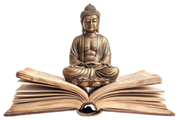 PNG Buddhist statue buddhist buddha book.
