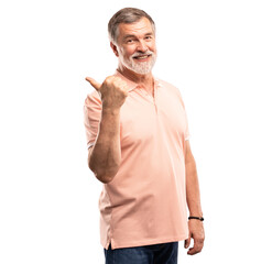 Happy mature business man entrepreneur, smiling older professional manager, confident businessman...