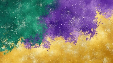 Mardi Gras colors abstract paint texture background