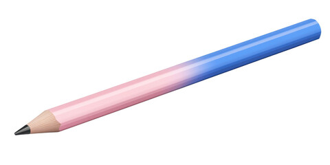 Pink and Blue Ombre Pencil Artistic Stationery Drawing Tool School Supplies