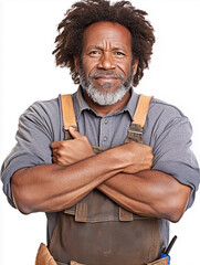 Small Business Owner Wearing an Apron