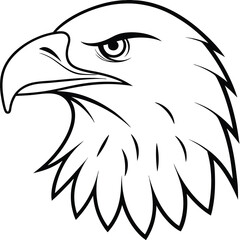 Obraz premium head dragon on white background