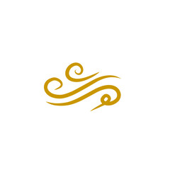 gold swirl illustration