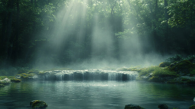 waterfall in the forest