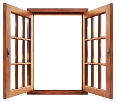 PNG Window wood modern wooden.