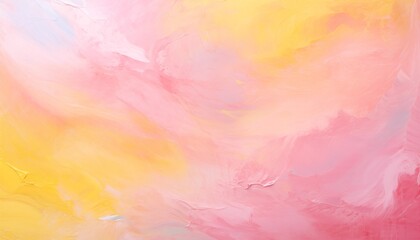 abstract watercolor background, clouds, smoke, pink yellow, paint texture