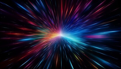 Fototapeta premium abstract background with space, light, ray