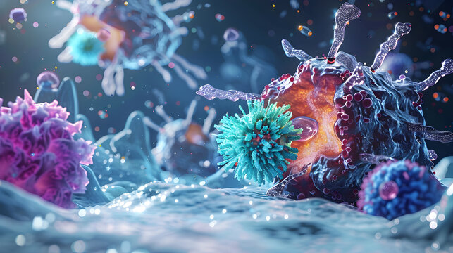 Complex Interactions and Processes in the MHC Immune Response