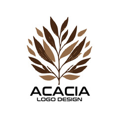 Acacia Vector Logo Design